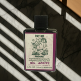 Pay Me Wish Oil ritual oil bottle for prosperity work, intention setting, and manifestation use.