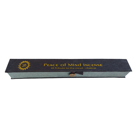 Peace of Mind Tibetan Incense Sticks with 31 Himalayan herbs and holder