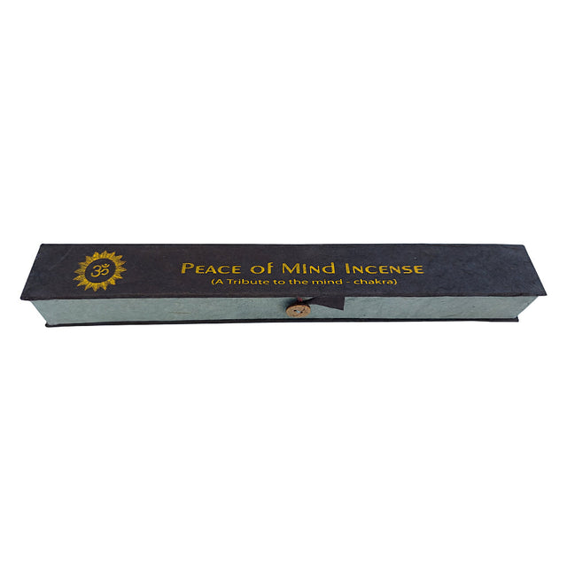 Peace of Mind Tibetan Incense Sticks with 31 Himalayan herbs and holder