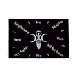 Pendulum mat with Goddess design for dowsing, divination practice, and pendulum readings.