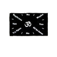 Pendulum mat with Om symbol design for dowsing, divination practice, and pendulum readings.
