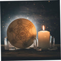 Pendulum Ouija Board divination board for spiritual guidance, dowsing, and pendulum readings.