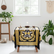 Pentacle Goddess altar cloth fabric altar cover for ritual work, spiritual ceremonies, and sacred space decor.