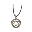 Pentacle necklace pendant for everyday jewelry, pagan-inspired accessories, and gift giving.