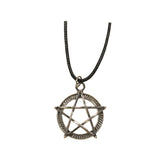 Pentacle necklace pendant for everyday jewelry, pagan-inspired accessories, and gift giving.