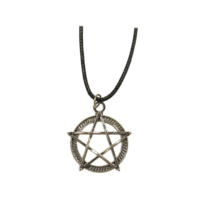 Pentacle necklace pendant for everyday jewelry, pagan-inspired accessories, and gift giving.