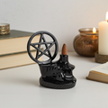 Pentagram Backflow Cone Burner incense holder for burning backflow cones during meditation, relaxation, and spiritual rituals.