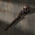 Pentagram magical wand ritual tool for spell work, energy direction, and altar ceremonies.