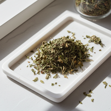 Peppermint Leaf Cut Herbs 2oz pouch of dried peppermint leaves for herbal tea, wellness blends, and natural botanical use.