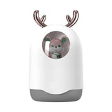 Personal space USB aroma diffuser humidifier for calming scent diffusion and cool mist air moisture.