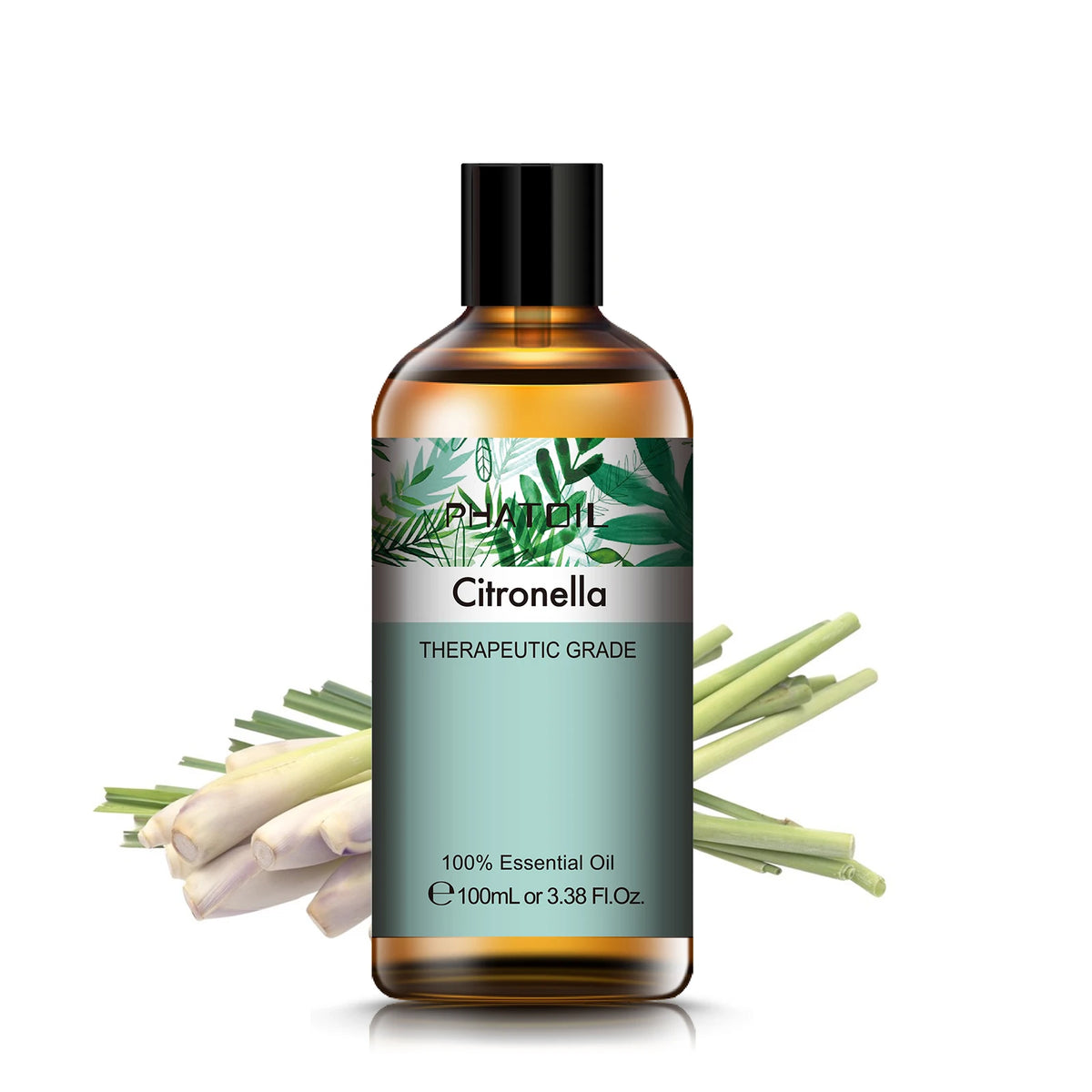 PHATOIL 100ML fragrance essential oil bottle for diffuser blends, aromatherapy, and room scenting.
