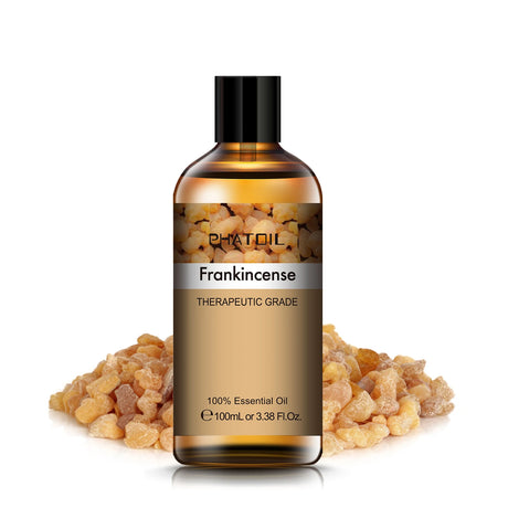 PHATOIL large essential oil bottle for diffuser use, spa routines, and aromatherapy at home.