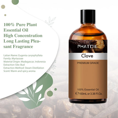 PHATOIL Spearmint oil bottle for room scenting, diffuser application, and everyday aromatherapy use.
