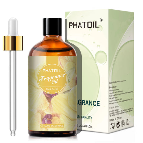 PHATOIL White Musk fragrance oil bottle for home scenting, diffuser blends, and relaxing aroma use.