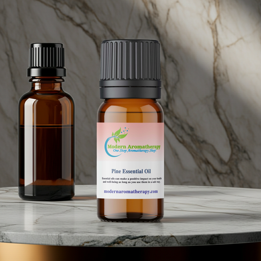 Pine Essential Oil bottle for diffuser use, air freshening, and everyday aromatherapy.