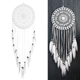 Pink and Purple Dream Catcher bohemian wall hanging for bedroom decor, meditation spaces, and positive energy styling.