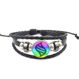 Pocket Monster themed leather bracelet for anime-inspired fashion, convention wear, and fan collection use.