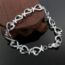 Polished 925 sterling silver rope chain bracelet for dressy occasions, daily wear, and classic wrist styling.