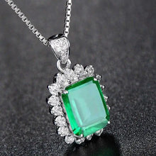 Polished CZ geometric jewelry necklace with pendant charm for refined styling, occasion wear, and giftable fashion use.