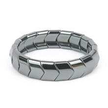 Polished Hematite Magnetic Therapy Bracelet beaded bracelet for daily wear, modern jewelry styling, and giftable accessory use.