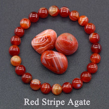 Polished Red Jasper beaded bracelet for spiritual reflection, meditation, and everyday grounding.