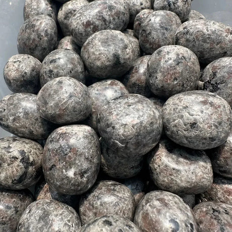Polished Yooperlite Healing Stones for meditation, crafts, and crystal healing.