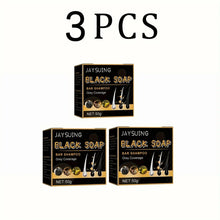 Polygonum Multiflorum Shampoo Bar three product boxes showing available quantity options.