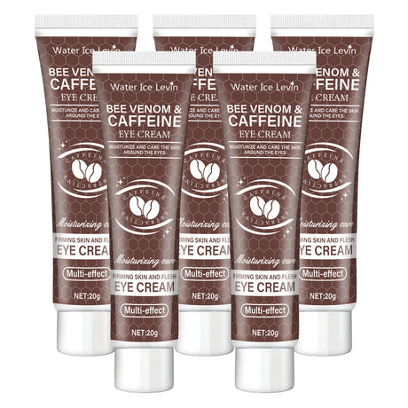 Powerful moisturizing eye cream with natural caffeine for dark circles, wrinkle care, and daily anti-aging eye treatment.