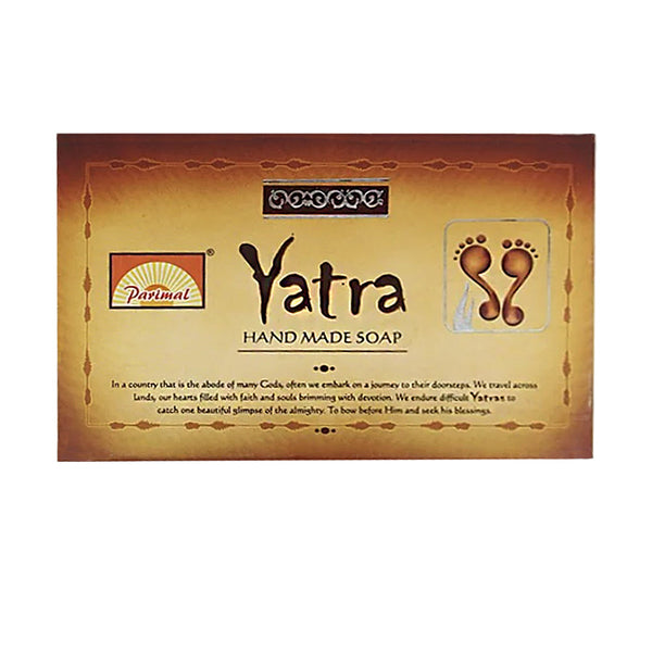 Praimal Yatra Natural Soap 110g handcrafted botanical bar for daily cleansing, meditation, and mindful self-care rituals.