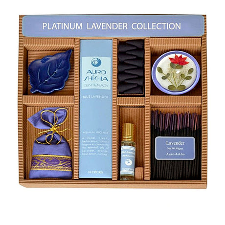 Precious Lavender gift set with incense and accessories for gifting, meditation, and home fragrance.