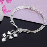 Premium 925 sterling silver twist bracelet for elegant wear, special occasions, and everyday fashion styling.