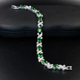 Elegant Crystal Gemstone Charm Bracelet premium jewelry bracelet for refined fashion styling, occasion wear, and gift use.