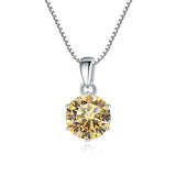 Premium Moissanite pendant necklace for women for luxury gifting, formal looks, and stylish everyday use.