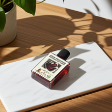 Prohibited Love Wish Oil bottle with Amor Prohibido formula for forbidden romance rituals, desire work, and candle dressing.