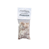 Protection bath salts ritual soak for warding rituals, self-care, and intention-setting bath practice.