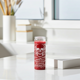 Protection from Enemies red 7 day candle glass prayer candle for warding off enemies, spiritual protection, and ritual use.