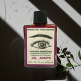 Protection From Enemies Wish Oil spiritual oil bottle for protection from enemies, cleansing, and ceremonial practice.