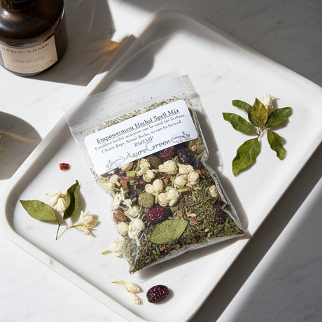 Protection Herbal Spell Mix ritual herbs for cleansing, warding, and protective spiritual practice.