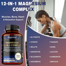 Pslalae Magnesium Complex Capsules dietary supplement for digestion, heart health, and daily use.