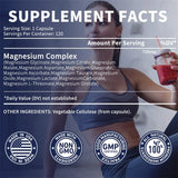 Pslalae Magnesium Complex capsules bottle for everyday supplement use and magnesium intake support.