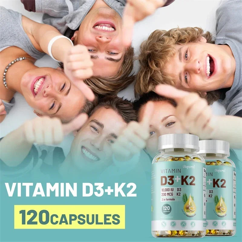 Pslalae Vitamin D3 & K2 bottle for daily supplementation and convenient vitamin support.
