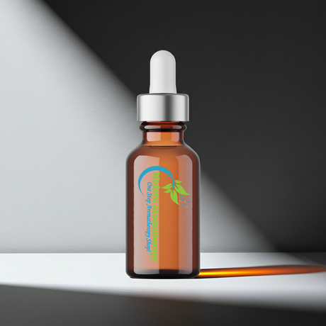 Pure Natural Abyssinian Carrier Oil bottle for softening hair, nourishing dry skin, and daily beauty care.