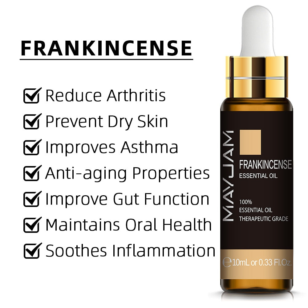 Pure essential oil bottle 10ml for relaxation, DIY oil blends, and everyday diffuser use.