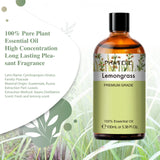 PHATOIL Pure Essential Oil Spearmint 100ml bottle for diffuser aromatherapy, home fragrance, and self-care use.