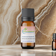 Pure frankincense essential oil dropper bottle for diffuser blends, skin support serum, and relaxing aromatherapy use.