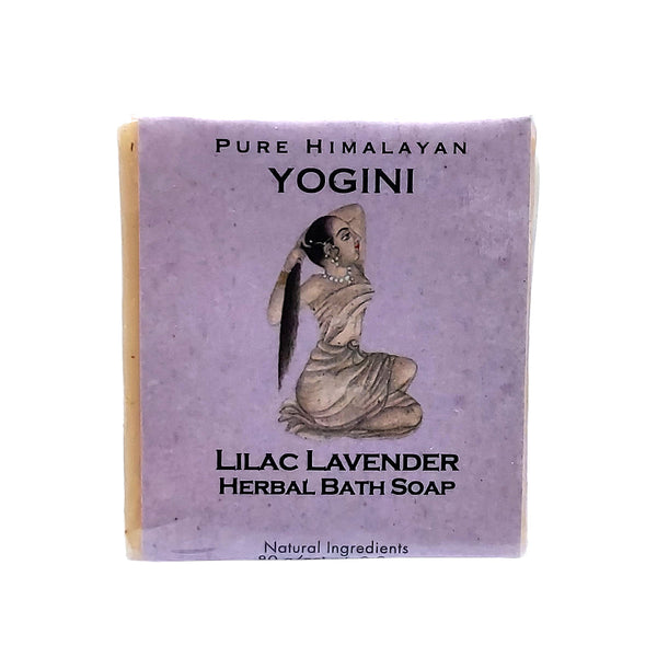Pure Himalayan Yogini Jasmine Herbal Soap bar handmade in Nepal for calming daily cleansing and Ayurvedic bathing rituals.