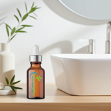 Pure Kukui Nut Carrier Oil bottle for softening dry skin and daily moisturizing use.