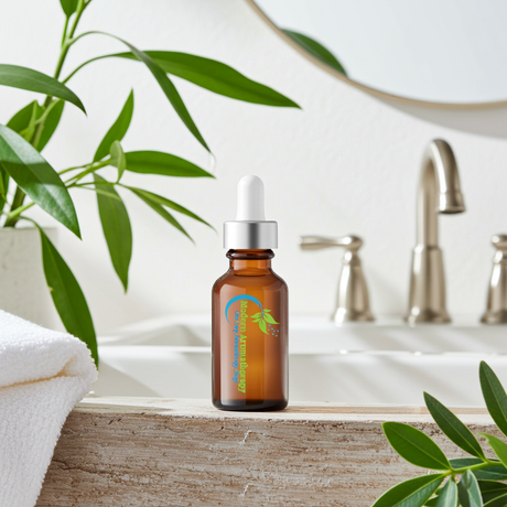 Pure Macadamia Nut Carrier Oil bottle for massage, skincare blending, and nourishing dry skin.