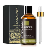 Pure Natural Aroma Essential Oils in 30ml bottles with 10 scents for room fragrance, self-care, and diffuser use.