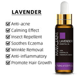 Pure Plant Essential Oil bottle 10ml for aromatherapy, diffuser use, and calming home fragrance.